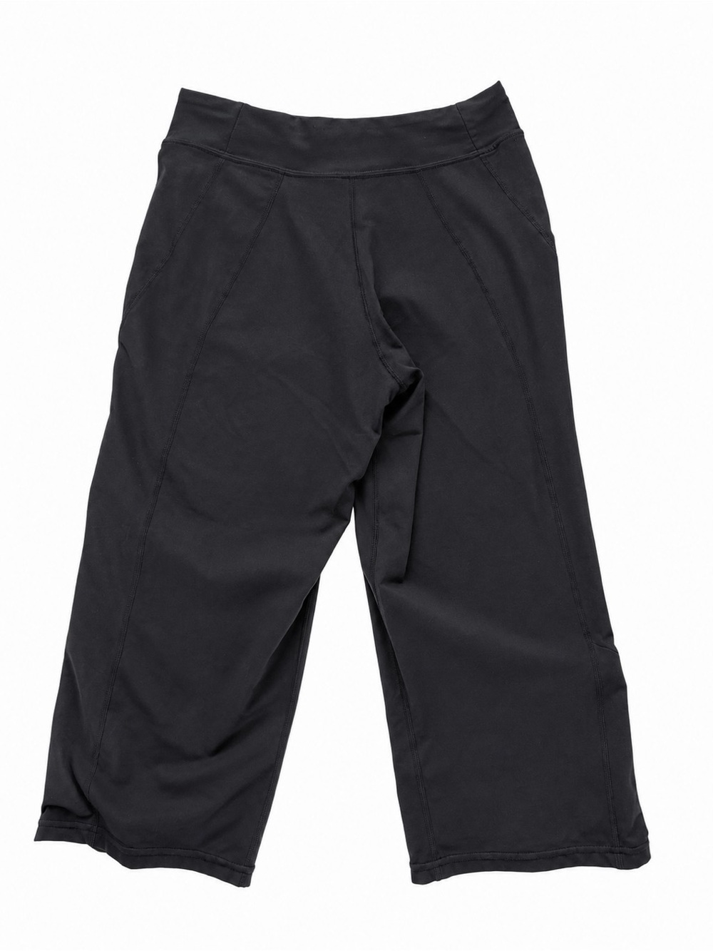 Brooks Women’s Wide Leg Capri Pants – Black – Size Small - Picture 2 of 4